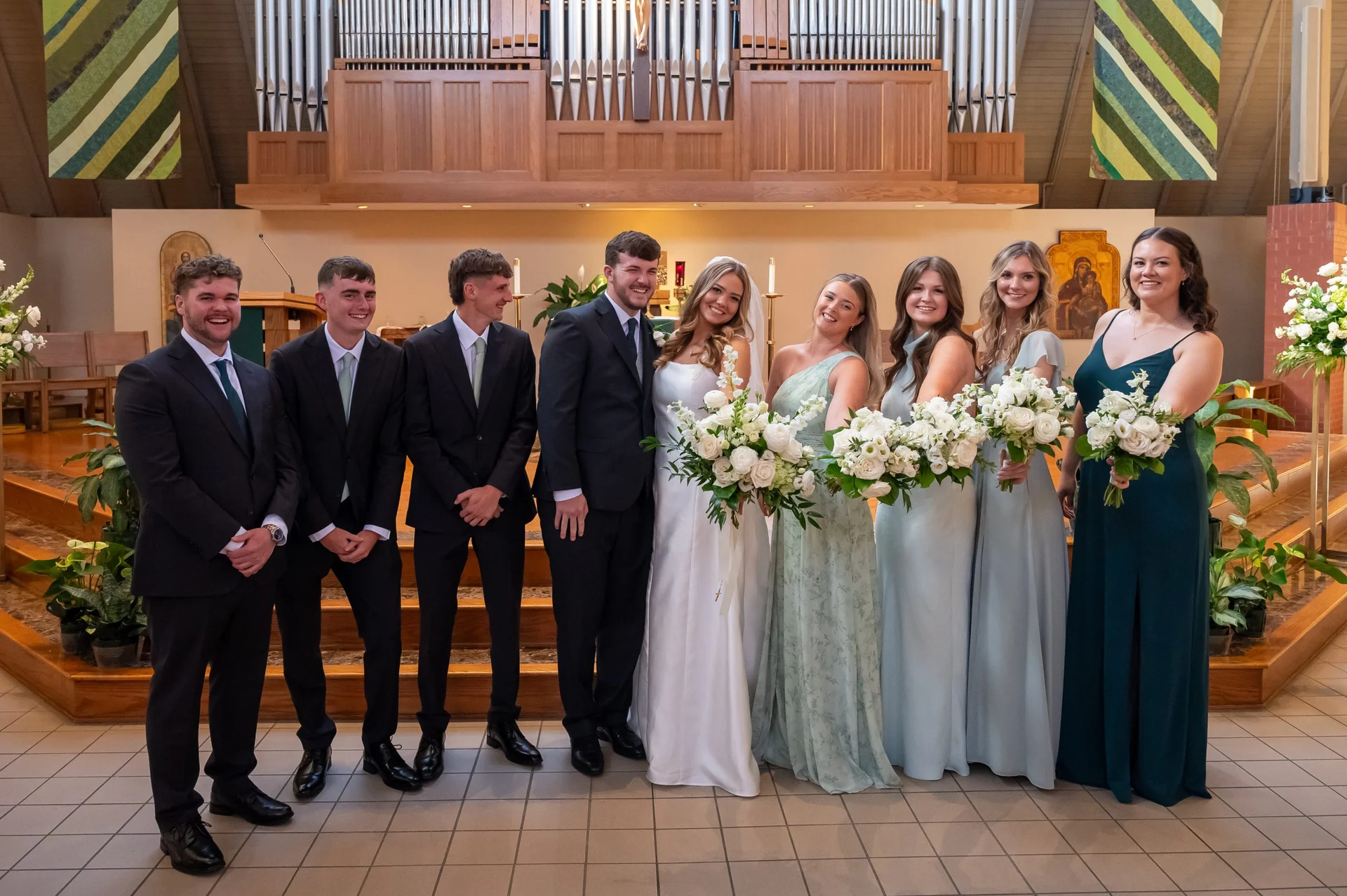 Garden reception area